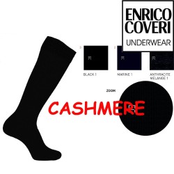 ENRICO COVERI 6 PAIA CALZA UOMO CASHMERE LUNGO CASHMERE ML