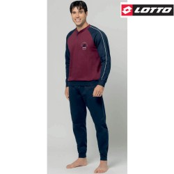 Pigiama uomo felpa Lotto LP2139