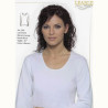 LEABLE 3 MAGLIA DONNA COTONE INTERLOCK MANICA LUNGA 260