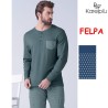 Pigiama uomo felpa Karel KF9347
