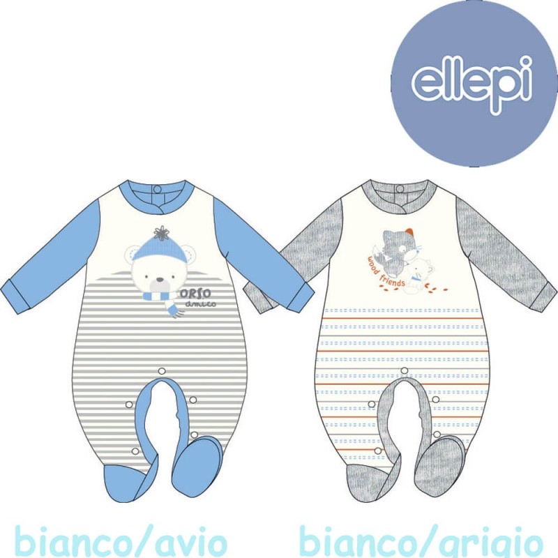 Tutina baby ciniglia Ellepi BQ3415