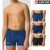 Boxer ragazzo cotone elasticizzato Lotto LB4275 - 6 boxer