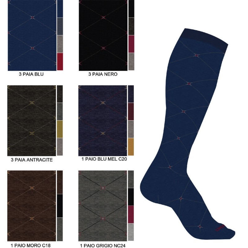 CARPENTER 12 PAIA CALZA UOMO CALDOCOTONE LUNGA 0629