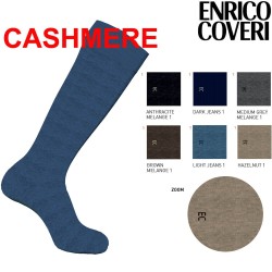 ENRICO COVERI 6 PAIA CALZA UOMO CASHMERE LUNGO CASHMERE ML