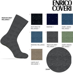 ENRICO COVERI 12 PAIA CALZA UOMO CALDOCOTONE CORTA TREND LINE 31