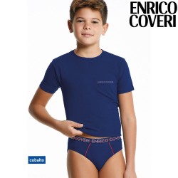 Coordinato bimbo t-shirt e slip Enrico Coveri EC4175/S