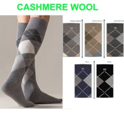 Calza uomo lunga lana cashmere Navitex HC36714 - 6 paia