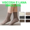 Calza donna corta viscosa e lana Navitex HT41001 - 12 paia
