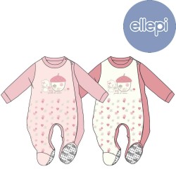 Pigiamone baby felpa Ellepi BL0894