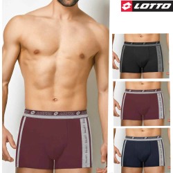 Boxer uomo cotone elasticizzato Lotto LB1360 - 6 boxer