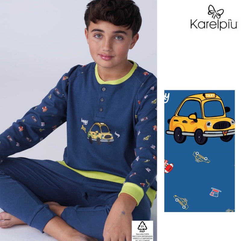 Pigiama bimbo caldocotone interlock Karel KF9121