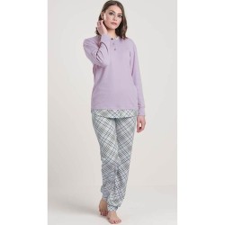 Pigiama donna caldocotone interlock Gary V50040