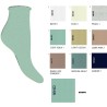 Calza donna cotone corta Enrico Coveri Mango NW2P - 12 paia