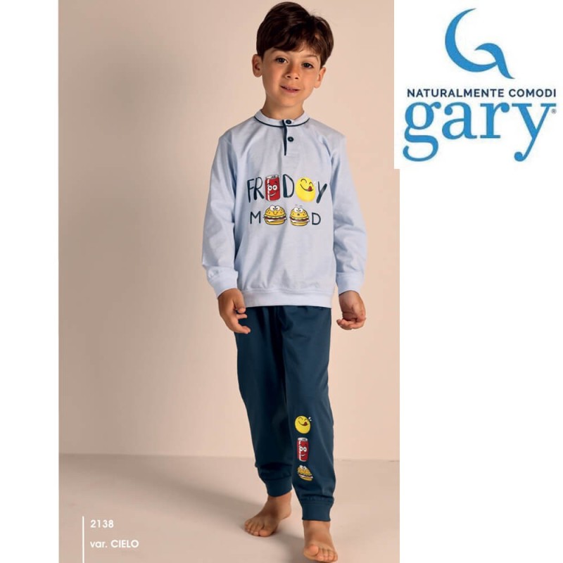 Pigiama bimbo 8/10 anni cotone Gary 3138
