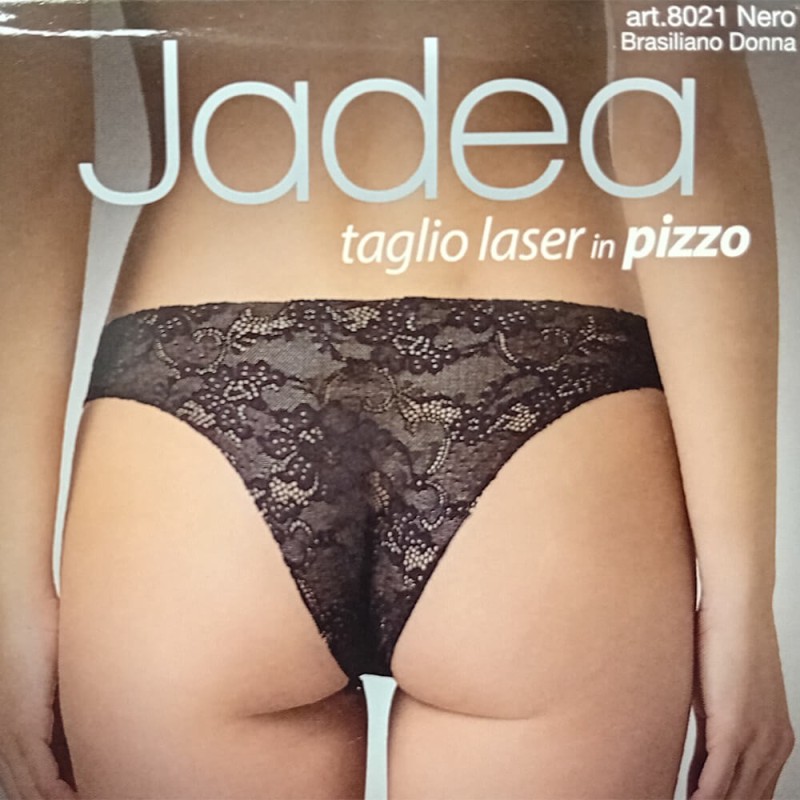 Brasiliano donna taglio laser pizzo Jadea 8021 - 6 slip