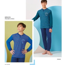 Pigiama ragazzo cotone Il Granchio GP4151