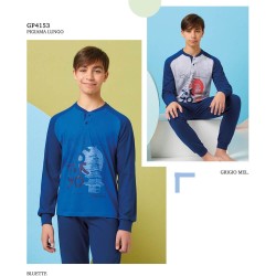 Pigiama ragazzo cotone Il Granchio GP4153
