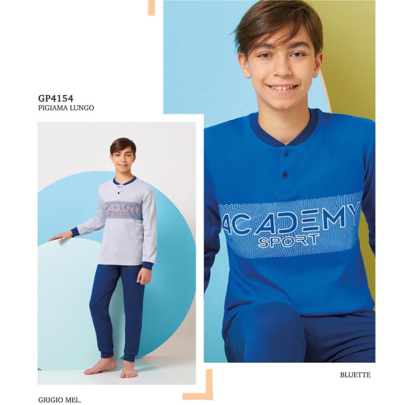 Pigiama ragazzo in cotone Il Granchio GP4154