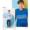 Pigiama ragazzo in cotone Il Granchio GP4154