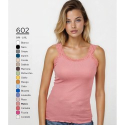 BASIC COTTON TOP DONNA COTONE 602