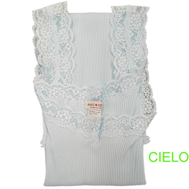 BASIC COTTON TOP DONNA COTONE 602