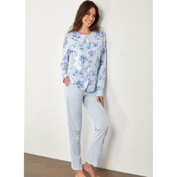 Pigiama donna aperto cotone Il Granchio GP5124/A