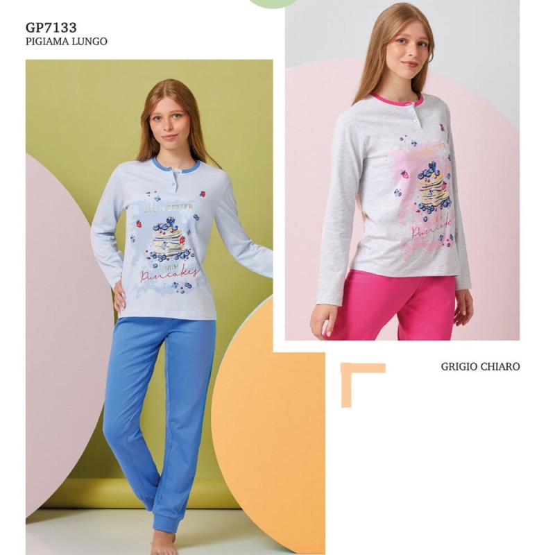 Pigiama ragazza cotone Il Granchio GP7133