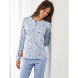 Pigiama donna taglie forti cotone Il Granchio GP5122/C