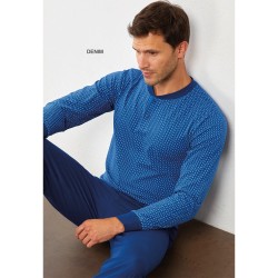 Pigiama uomo taglie forti cotone Il Granchio GP1149/C