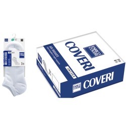 Salvapiede traspirante cotone elasticizzato Enrico Coveri Caracas sneaker - 12 paia