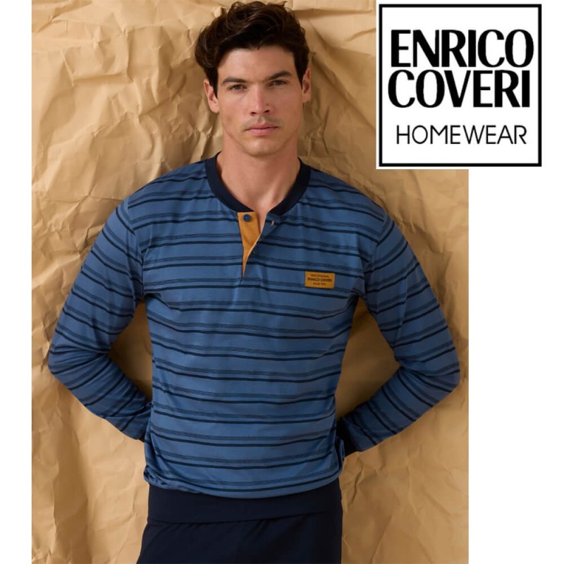 Pigiama uomo cotone Enrico Coveri EP1222