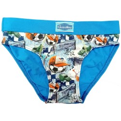 Slip ragazzo cotone elasticizzato Gasolino U3861/FJ - 6 slip