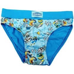 Slip bimbo cotone elasticizzato Gasolino U3847/F - 6 slip