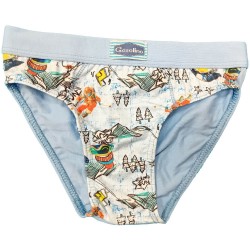 Slip bimbo cotone elasticizzato Gasolino U3847/F - 6 slip