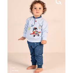 Pigiama baby cotone Gary 1105