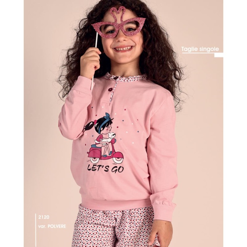 Pigiama bimba 8/10 anni cotone Gary 3120