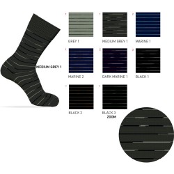 Calza uomo corta filo di Scozia Enrico Coveri Yacht Line 22ass - 12 paia