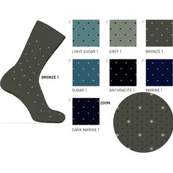 Calza uomo corta cotone elasticizzato Enrico Coveri Dynamic Line 311P - 12 paia