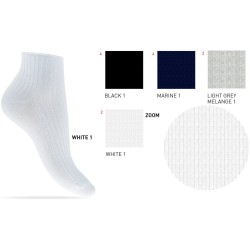 Calza donna corta cotone Enrico Coveri Carolina 1ass - 12 paia
