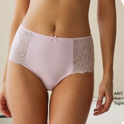 Slip donna cotone elasticizzato e pizzo Jadea 6635 - 6 slip