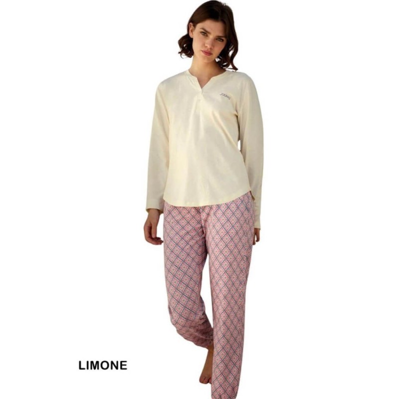 Pigiama donna cotone Jadea 3235