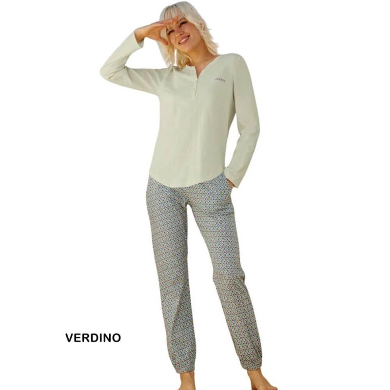 Pigiama donna cotone Jadea 3235