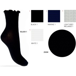 Calza donna corta cotone Enrico Coveri Carolina 2ASS - 12 paia