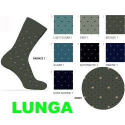 Calza uomo lunga cotone elasticizzato Enrico Coveri Summer Line 311P - 12 paia