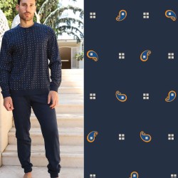 Pigiama uomo cotone Igam NPA552