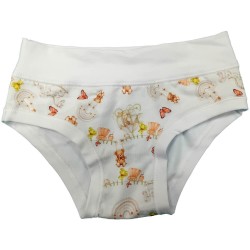 Slip bimba cotone elasticizzato Emy B2998 - 6 slip