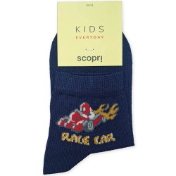 Calza bimbo cortissima cotone Scopri Clak - 12 paia