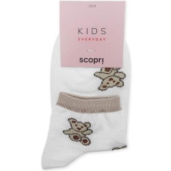 SCOPRI 12 PAIA CALZA BIMBA COTONE CORTA BIANCA