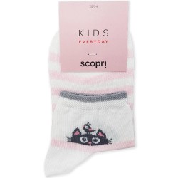 Calza bimba cotone elasticizzato Scopri Jasmin - 12 paia