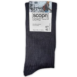 SCOPRI 12 PAIA CALZA UOMO FILO DI SCOZIA LUNGA FONTANA